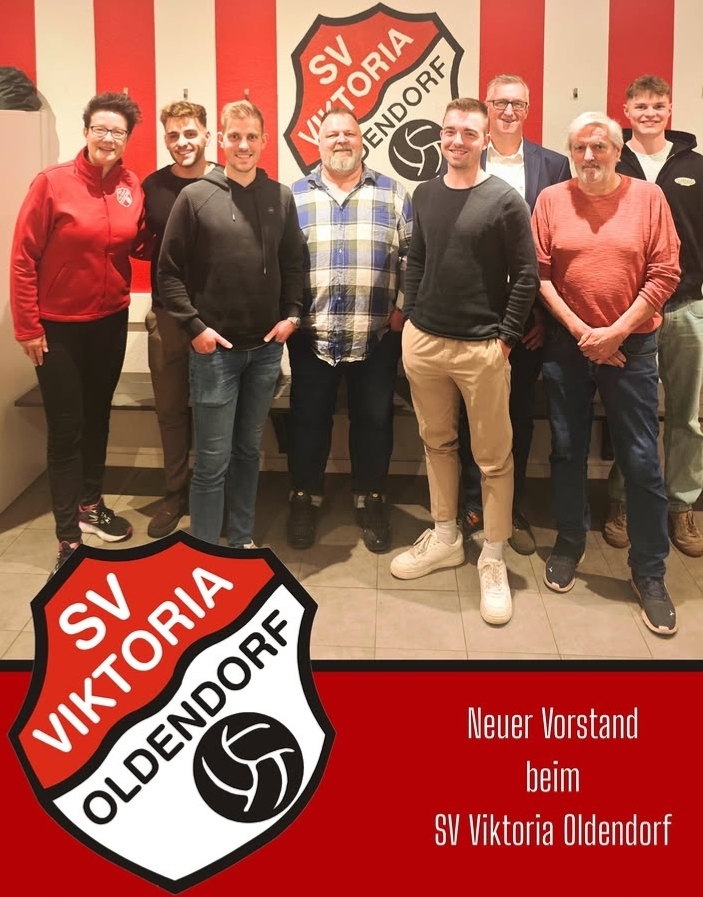 Neuer Vorstand SV Viktoria Oldendorf
