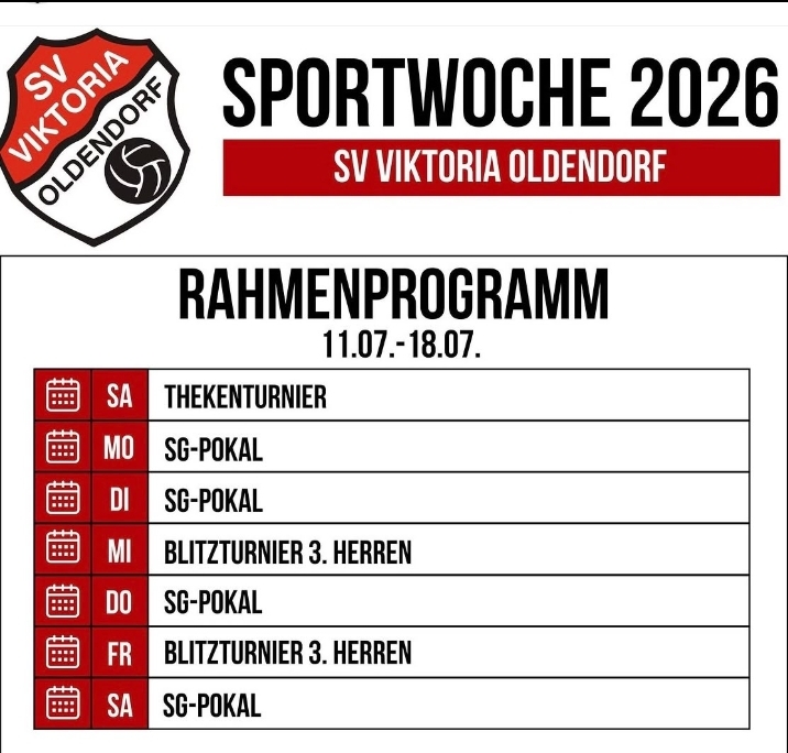 Sporttage SV Viktoria Oldendorf